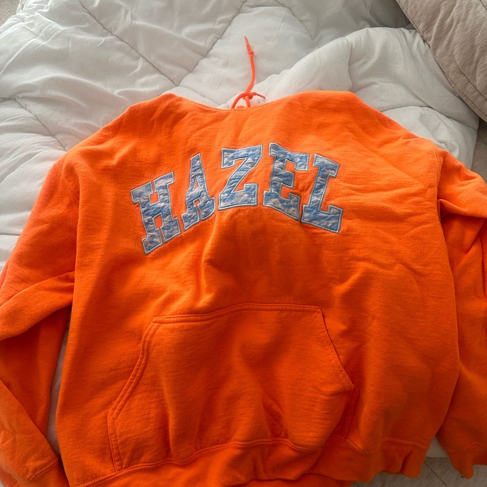 Hazel Orange Sweater